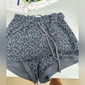 Lightly worn Super comfy, weight adjustable, stretchy shorts!